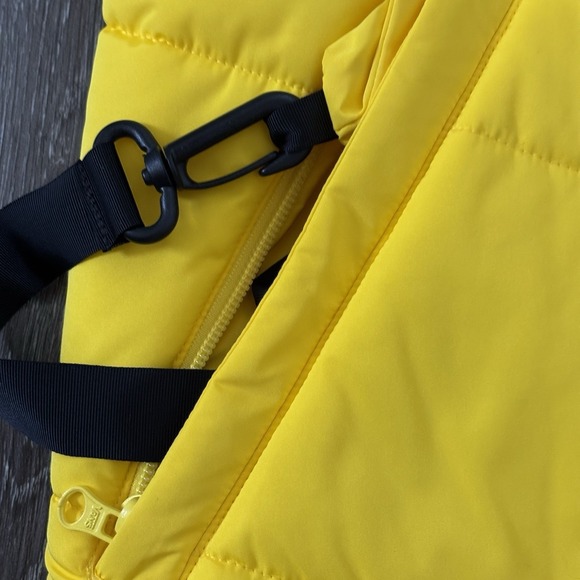 Vans X Tierra Whack Collab Puffer Zip Vest Yellow Size XL Skate Streetwear - Picture 5 of 14